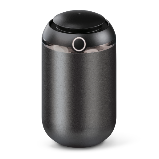 Portable Metal Diffuser: Gunmetal Grey