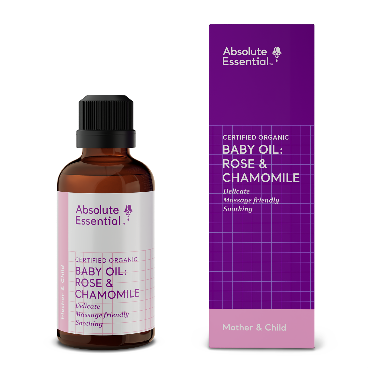 Baby Oil: Rose & Chamomile Essential Oil Blend