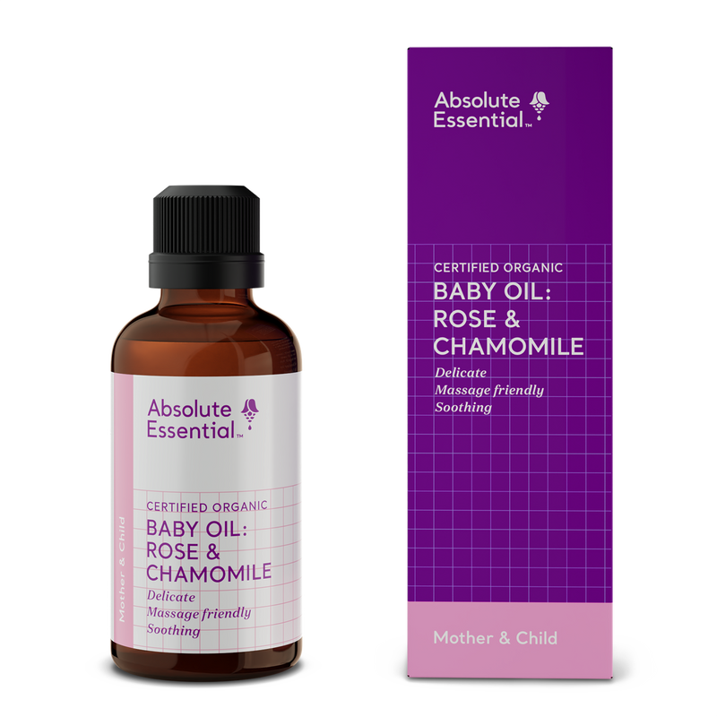 Baby Oil: Rose & Chamomile
