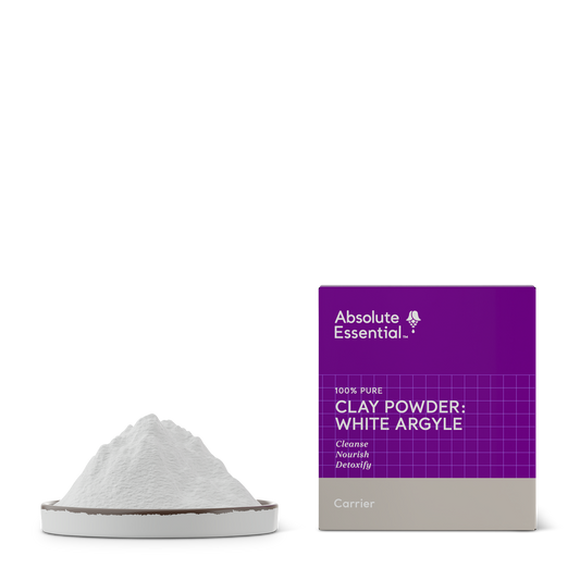 Clay Powder: White Argyle